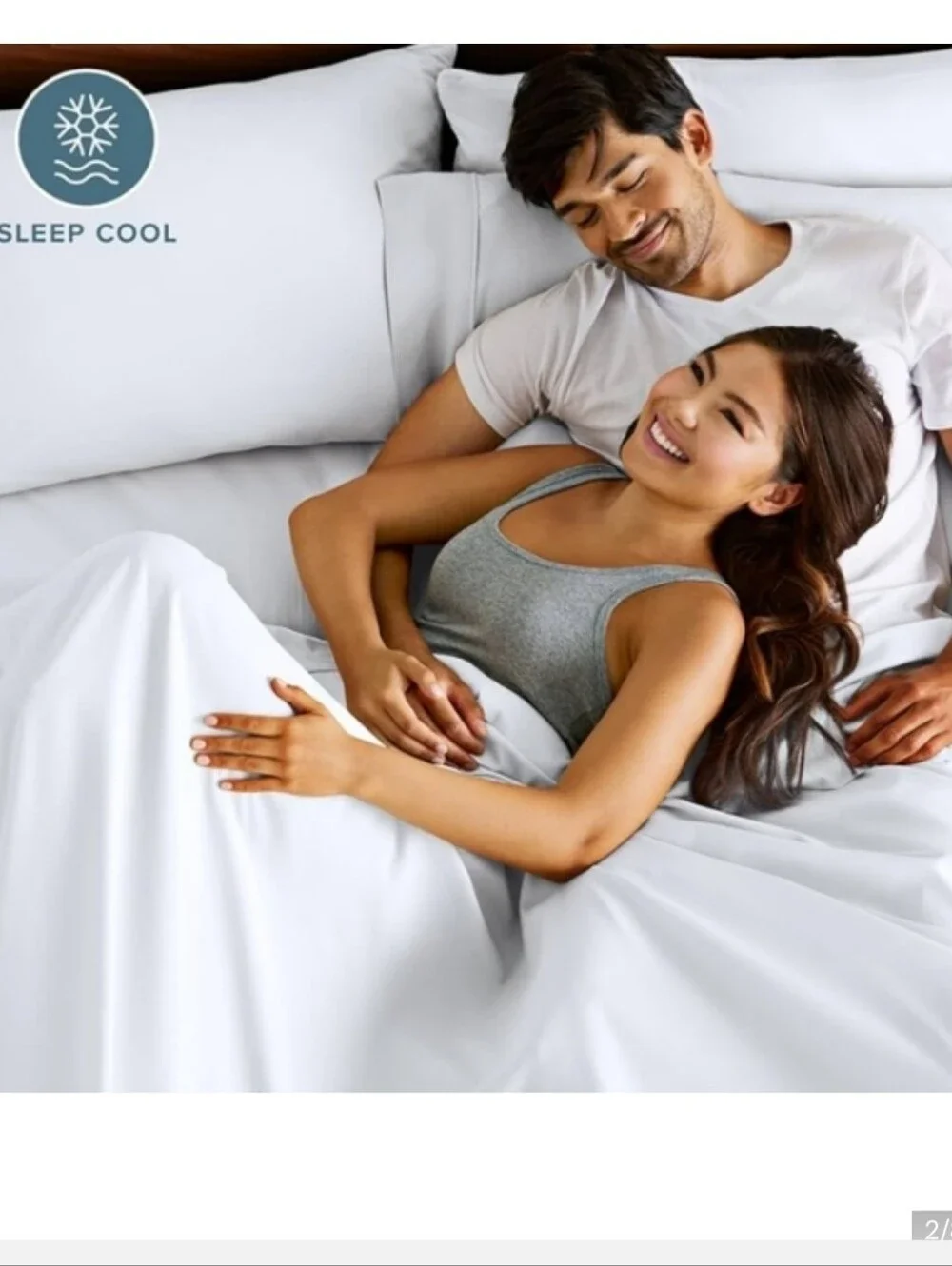 Bare Home 4 Pillow Cases Standard = Queen Size White Two Sets Of 2 Microfiber